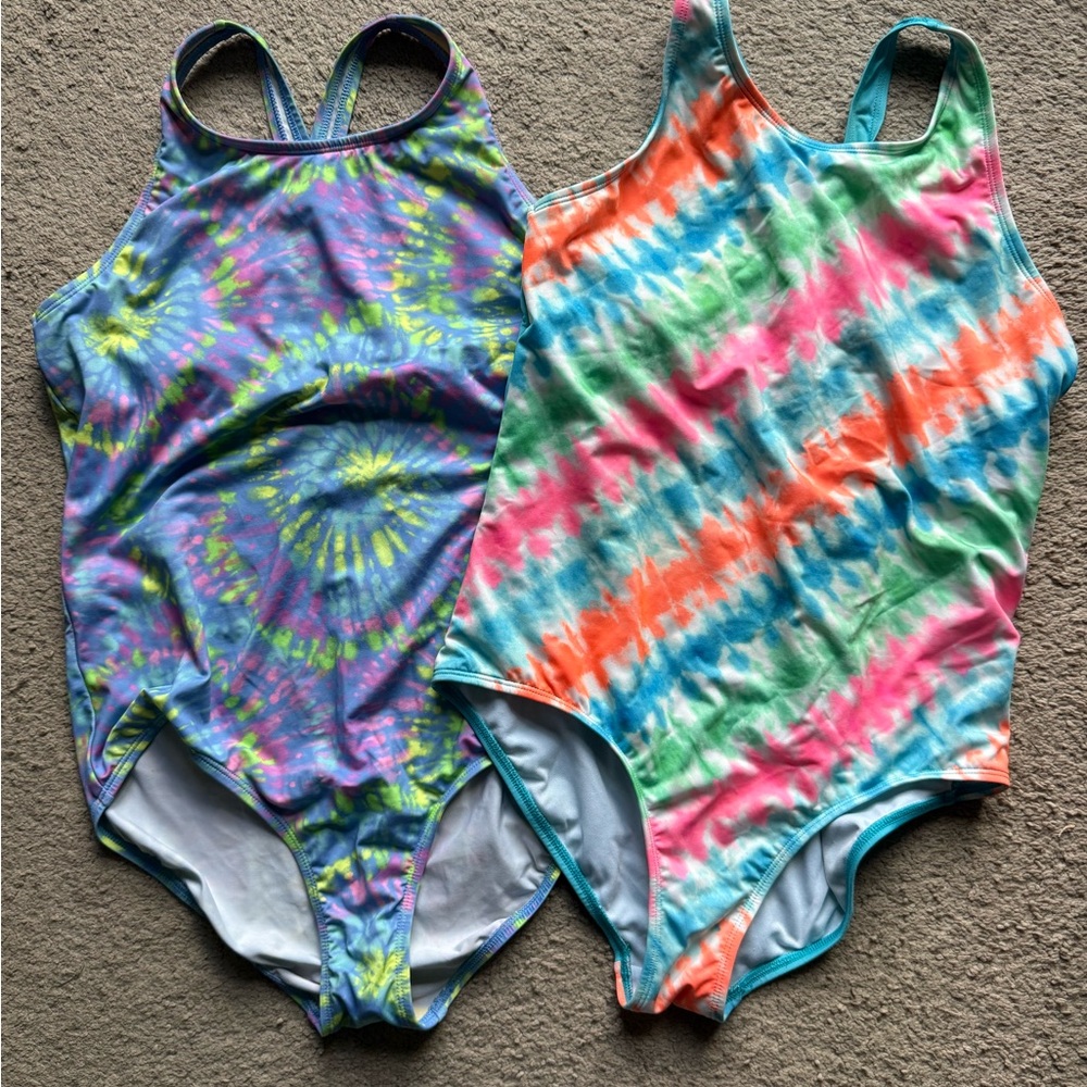Two Lands' End One Piece Girl’s Swimsuits